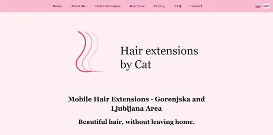 The same site in English, at its own set of URLs